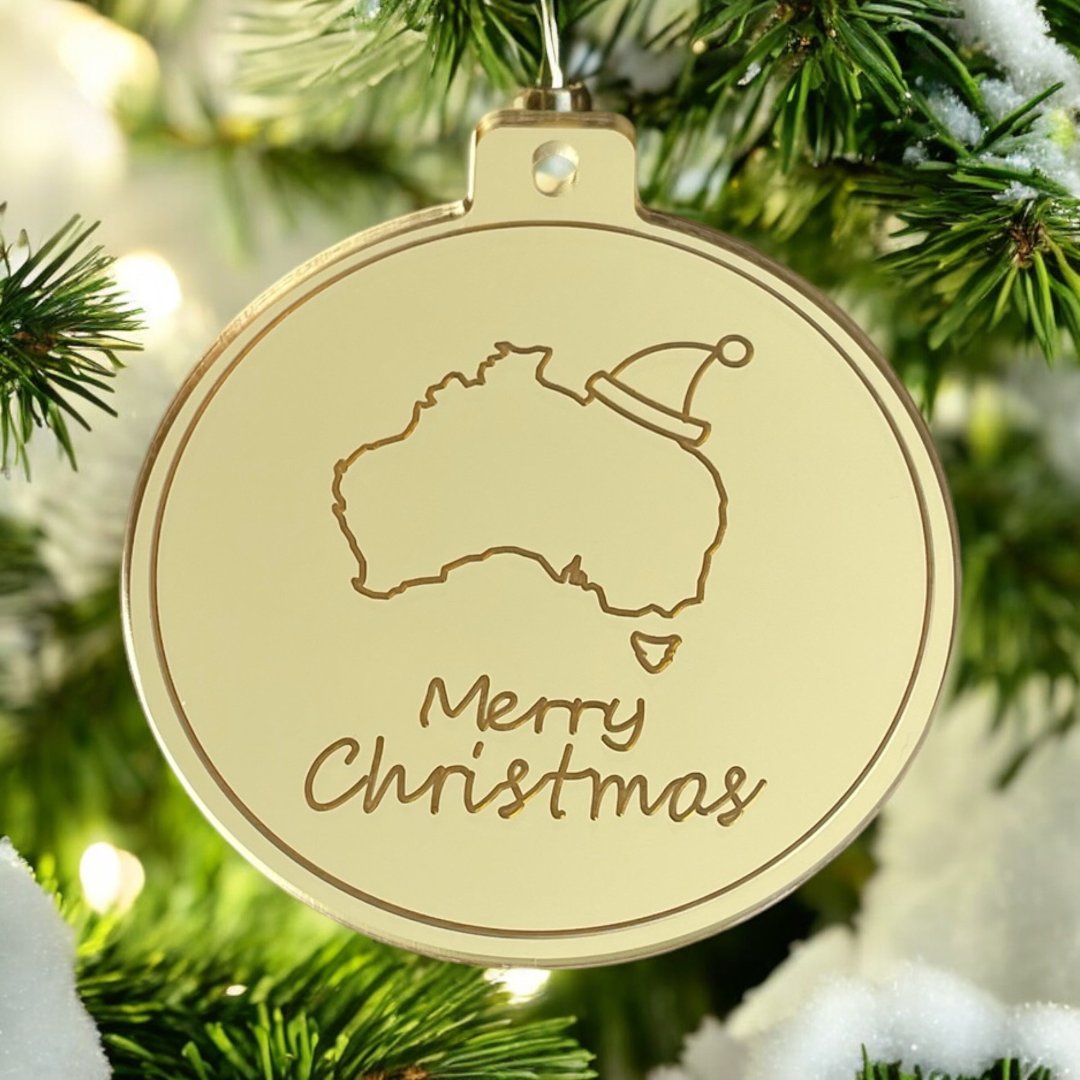 Australian Mirror Baubles